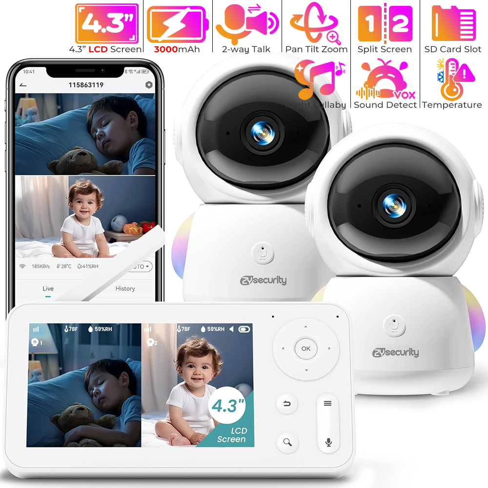 Audio Music Google - 2 Kameralı ve Sesli 2K Bebek