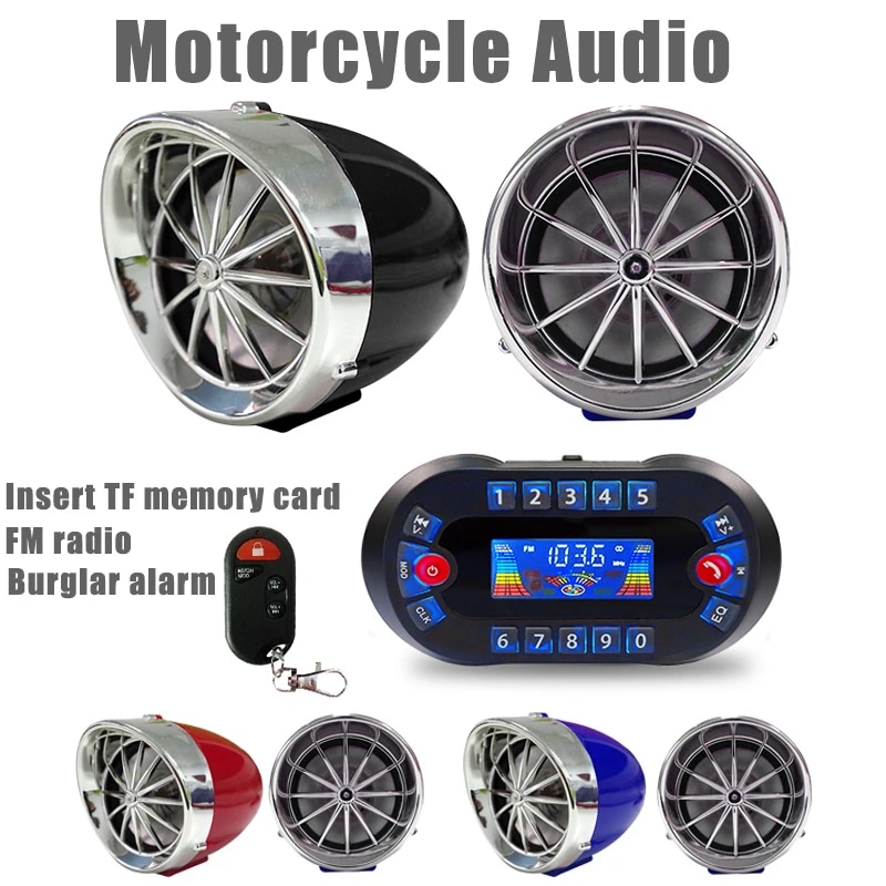 Audio Music App - MT730 motosiklet Bluetooth hoparlör amplifikatör çıkış