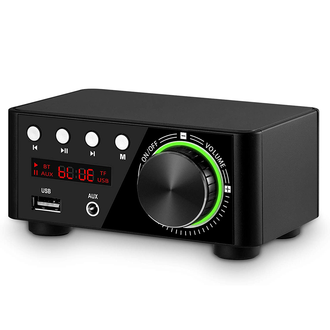Audio Music Light - 50WX 2 güç amplifikatörü kurulu Bluetooth