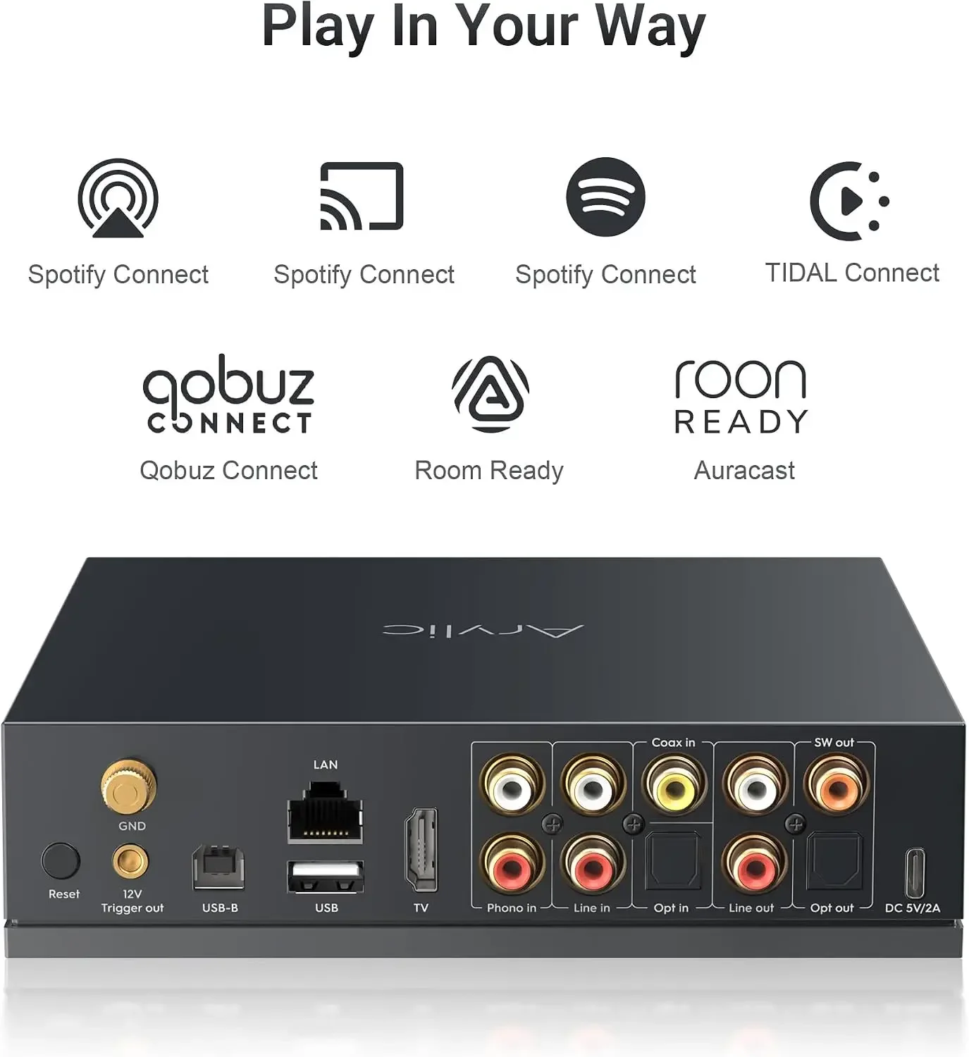 Arylic LP100 Kablosuz Müzik Ak - Audio Music Google incelemesi ve fiyatı