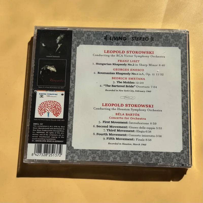 STOKOWSKI RHAPSODIES Klasik Mü - Audio With Music incelemesi ve fiyatı