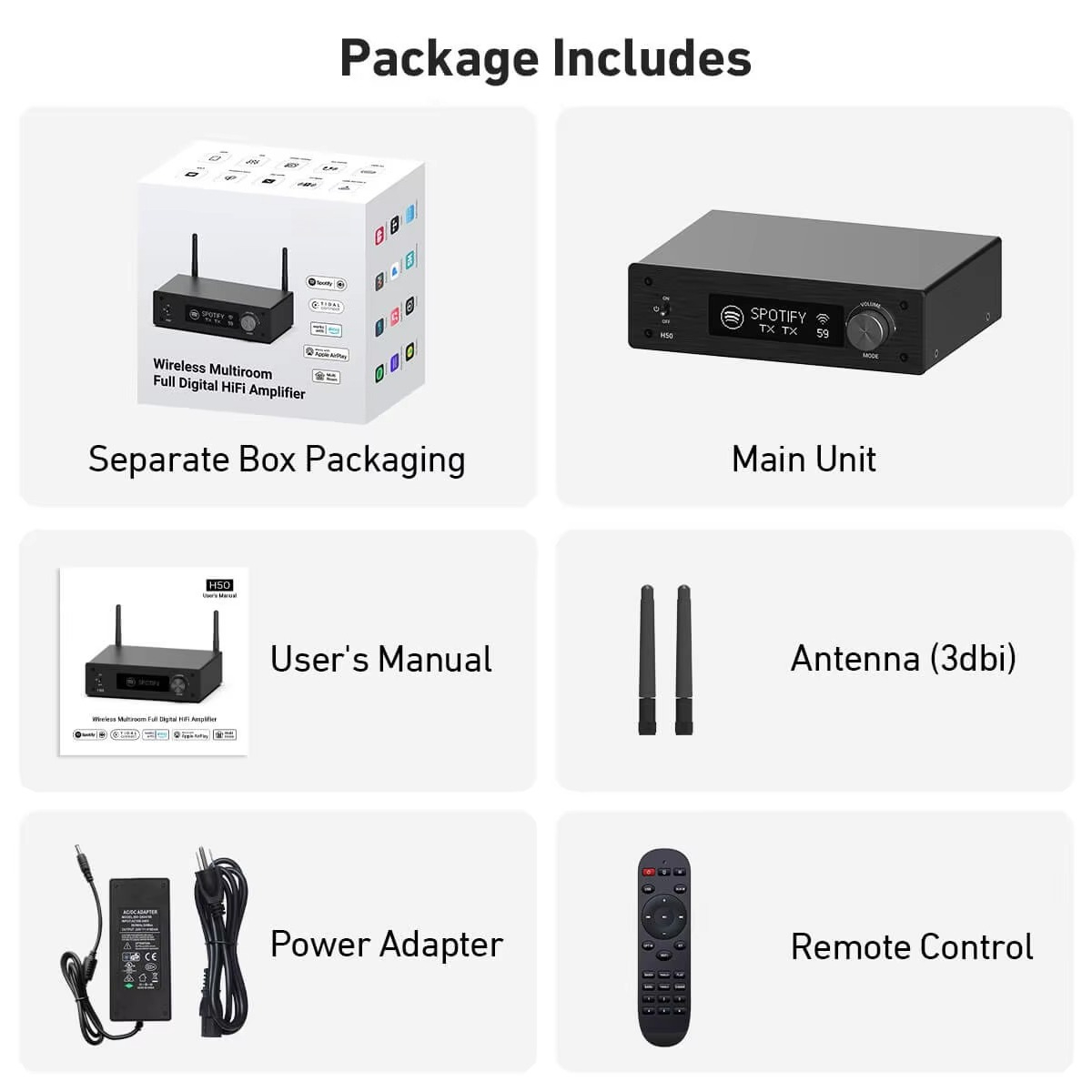 50Wx2 Kablosuz AirPlay2 HDMI A - Audio Music Google incelemesi ve fiyatı