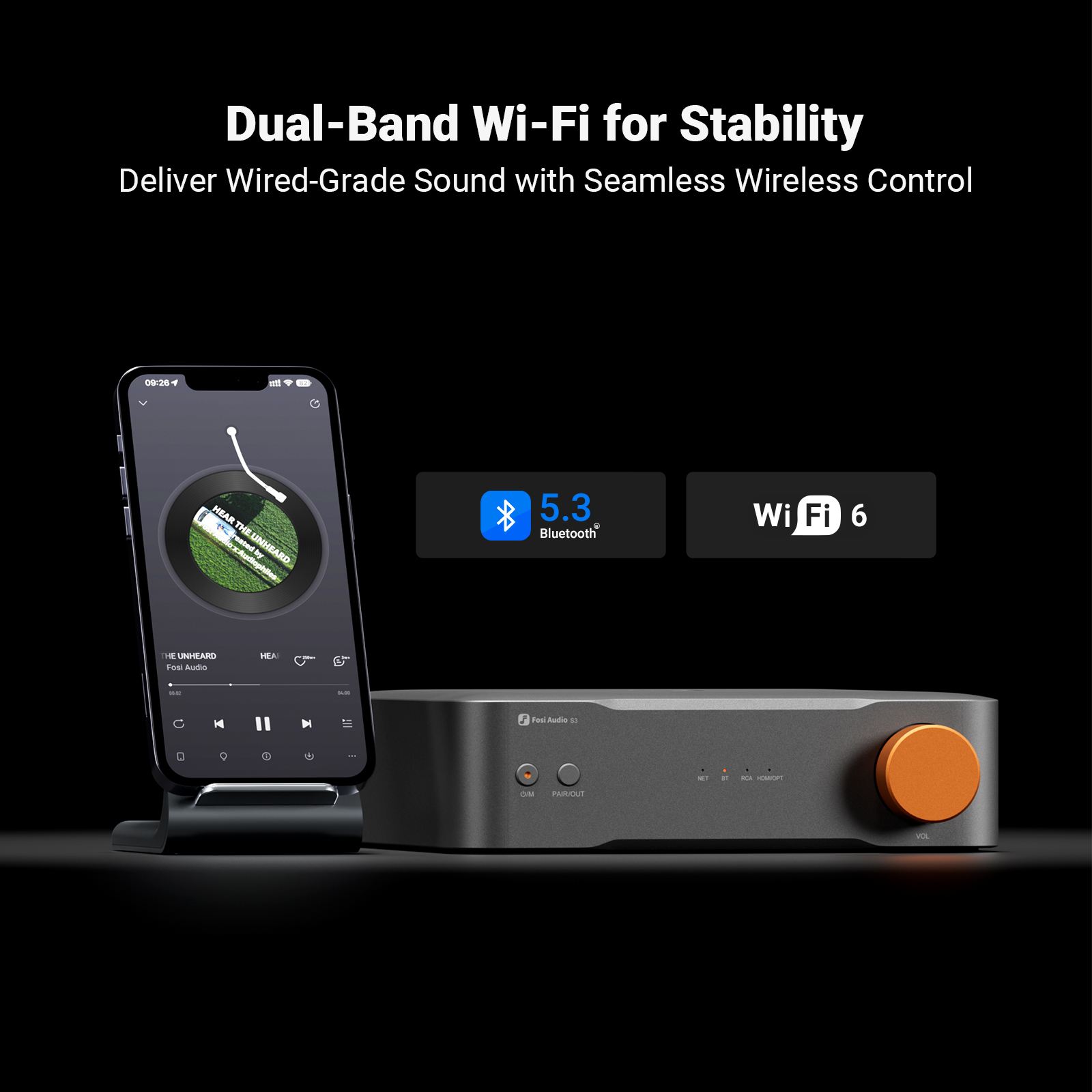Fosi Audio S3 HiFi Müzik Yayın - Audio Music Google incelemesi ve fiyatı
